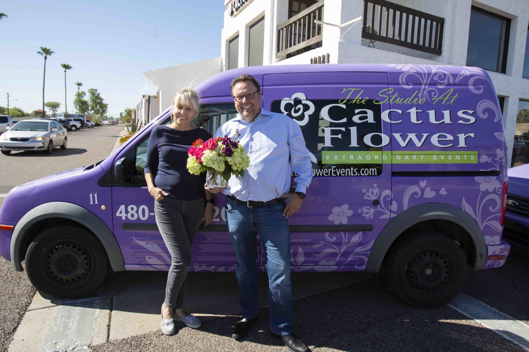 Cactus Flower Eric and Kristina Louma